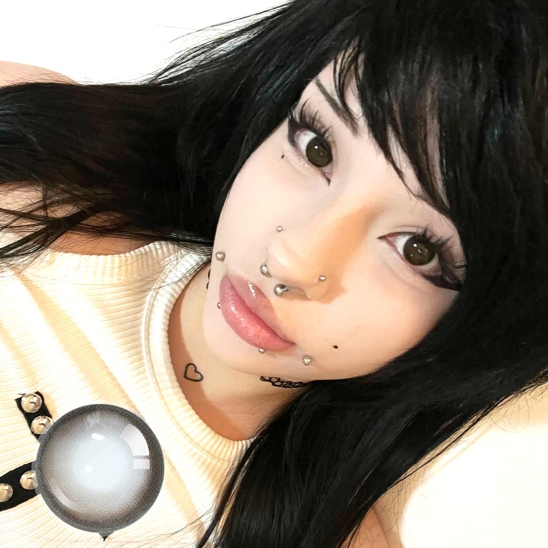 Poopie's Muted Brown Contact Lenses