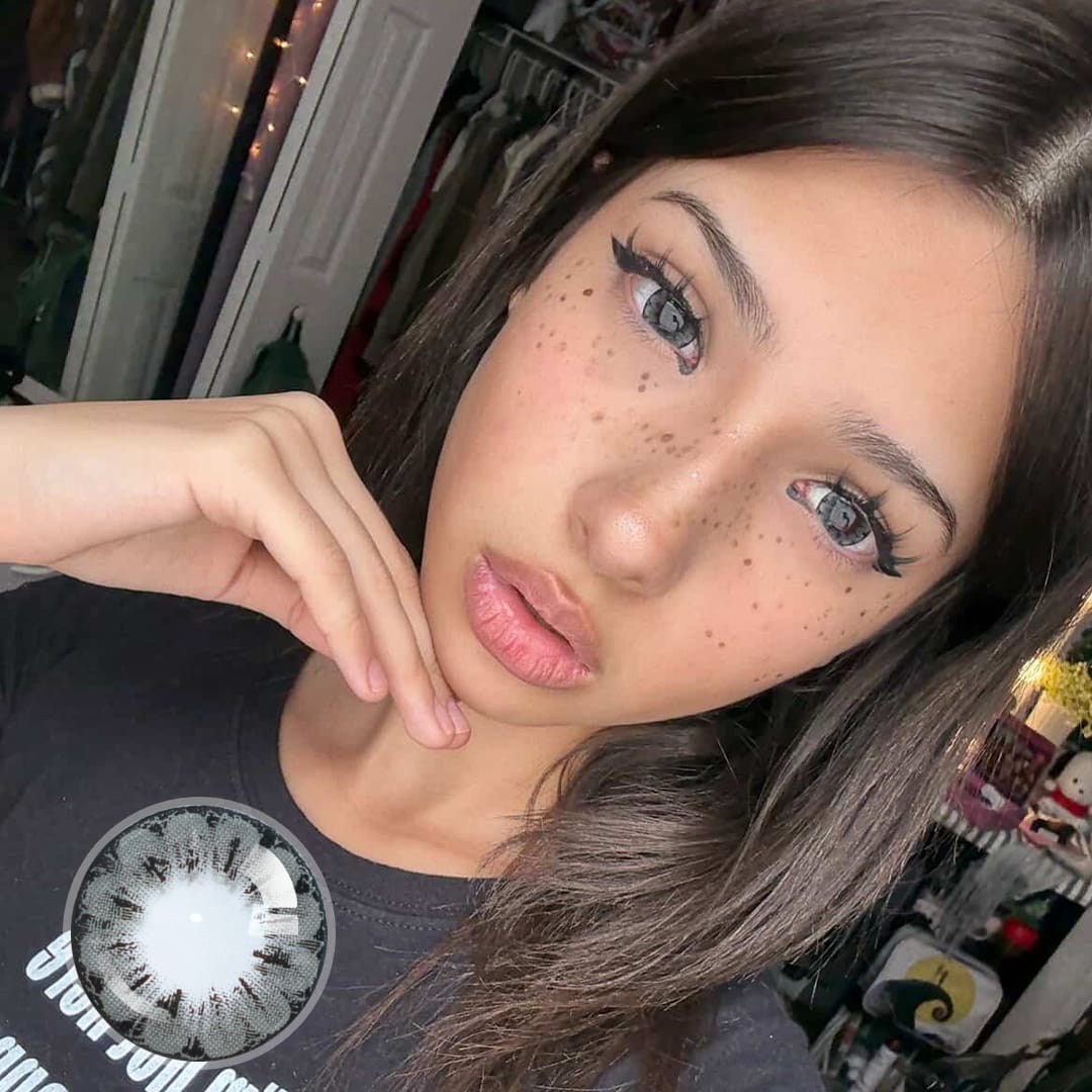 Sophia's Rebel Gray Contact Lenses