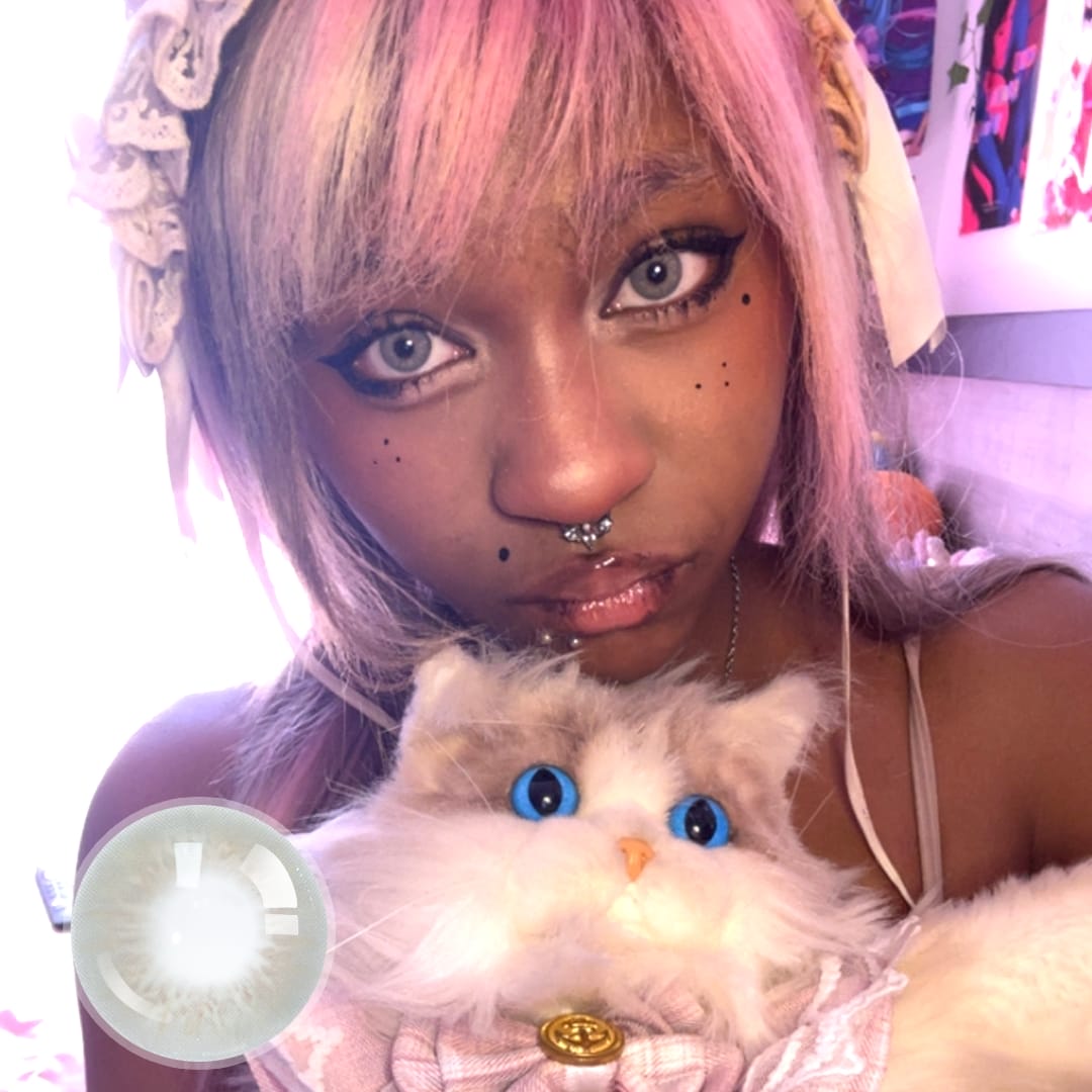 Soda's Sin Grey Contact Lenses