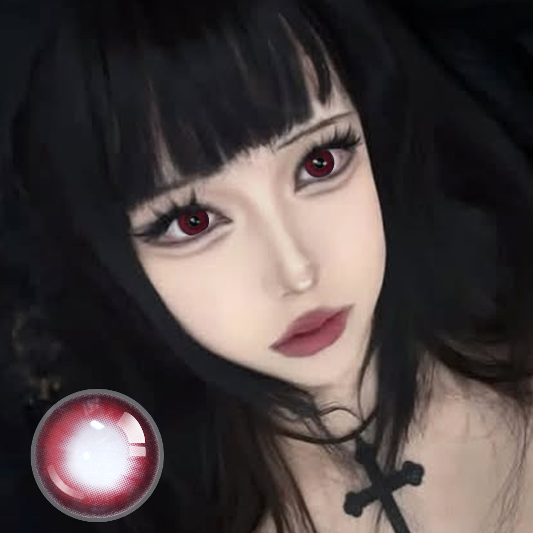 Meimei's Spicy Red Contact Lenses