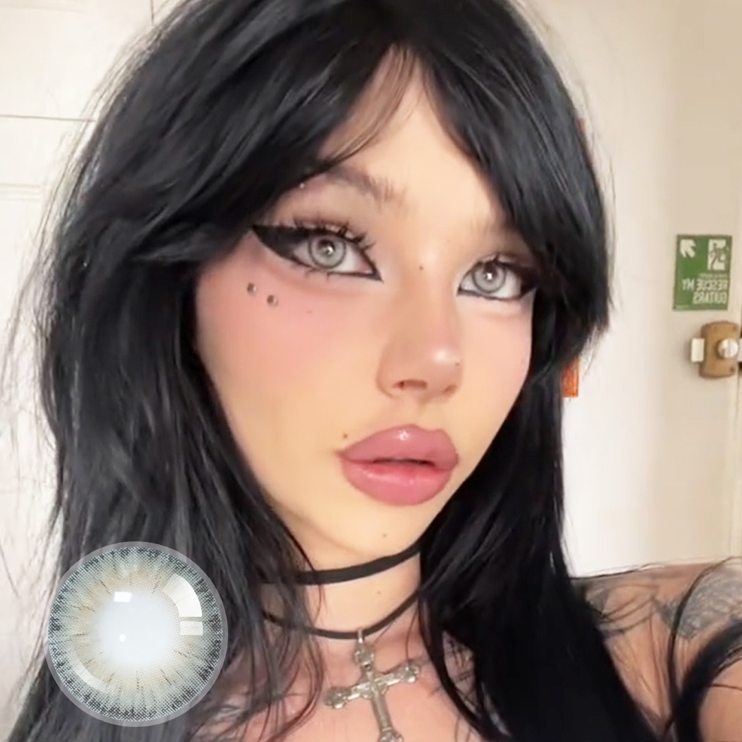 Velvethex's Crystal Grey Contact Lenses 