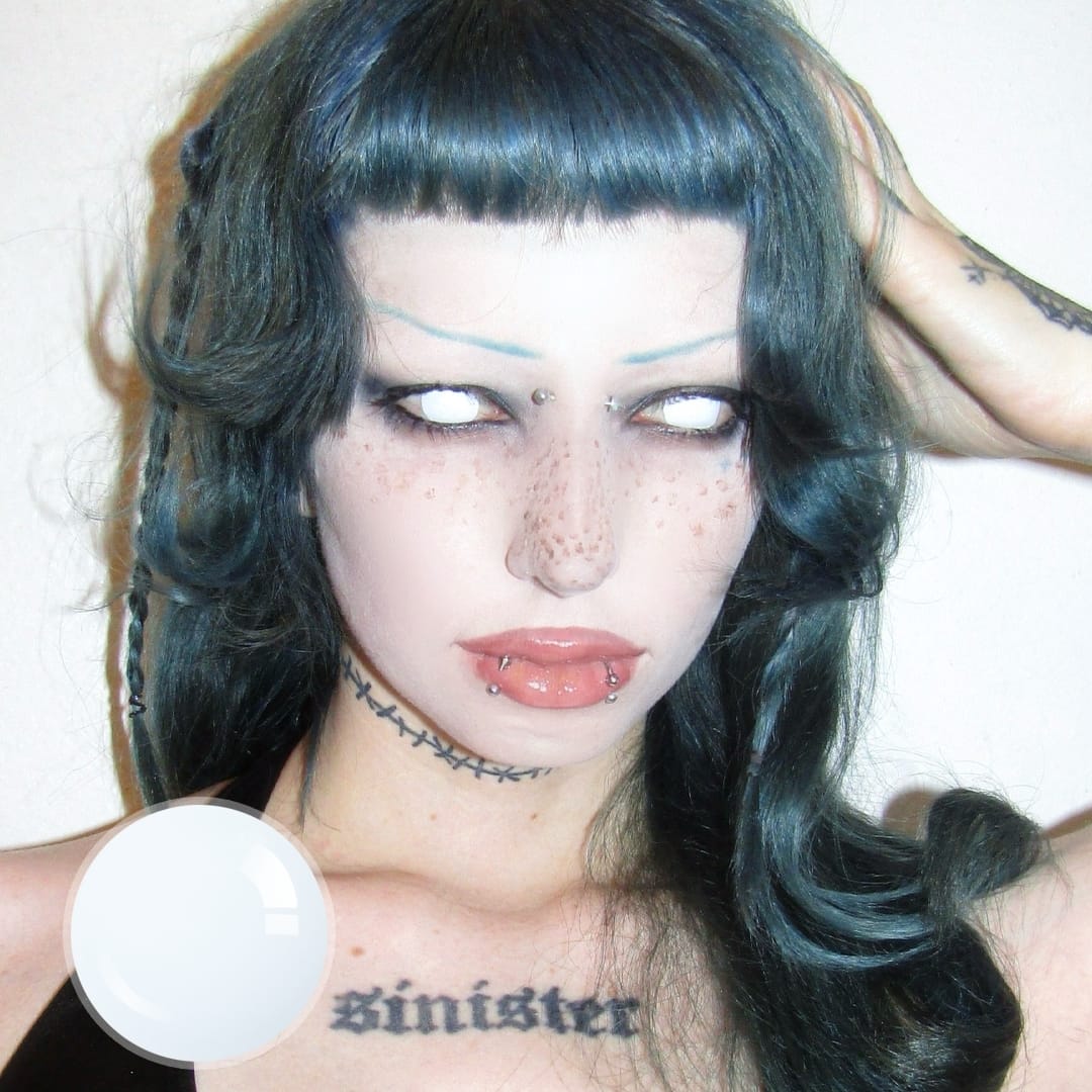 Buffy's Blind Moody White Contact Lenses