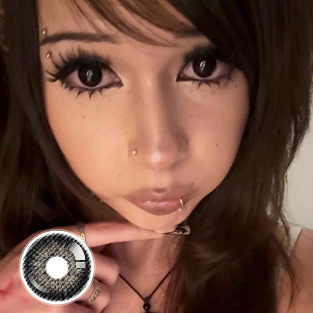 Melmel's Gyaru Black Contact Lenses