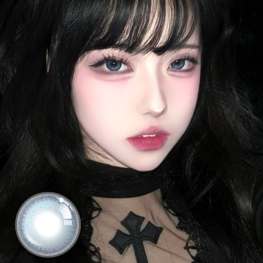 Meimei's Airy Blue Contact Lenses