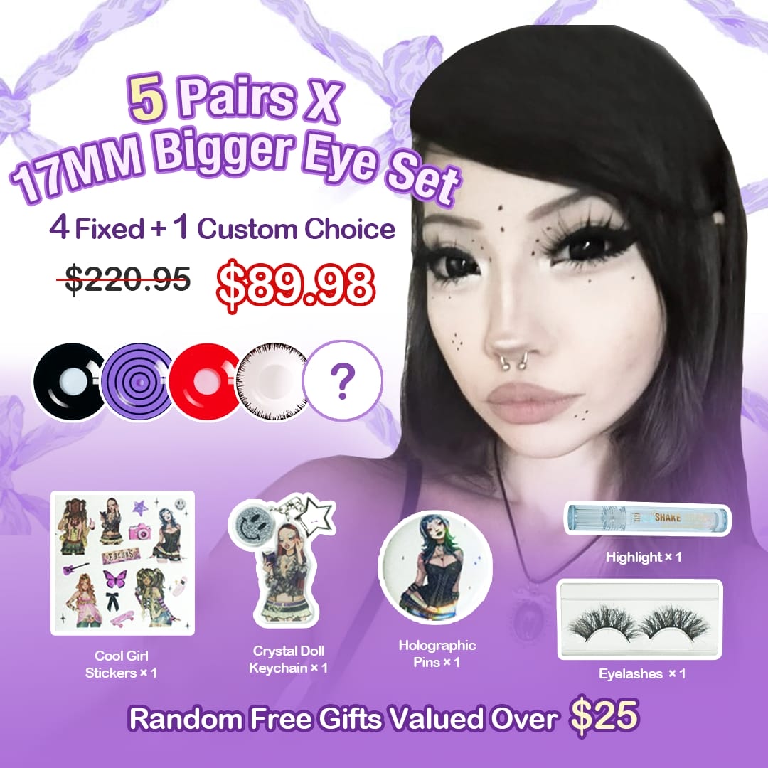 17MM Bigger Eye Set (Customized✨)