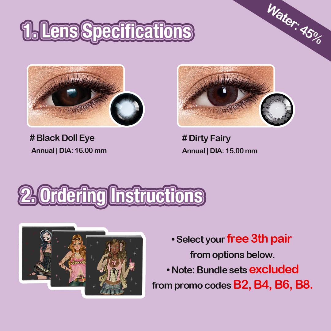 Eye Enlarging Set (Customized✨)