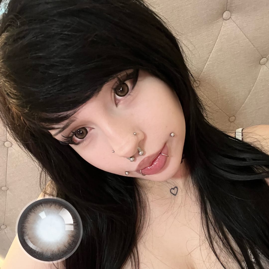 Poopie's Brownie Cake Contact Lenses
