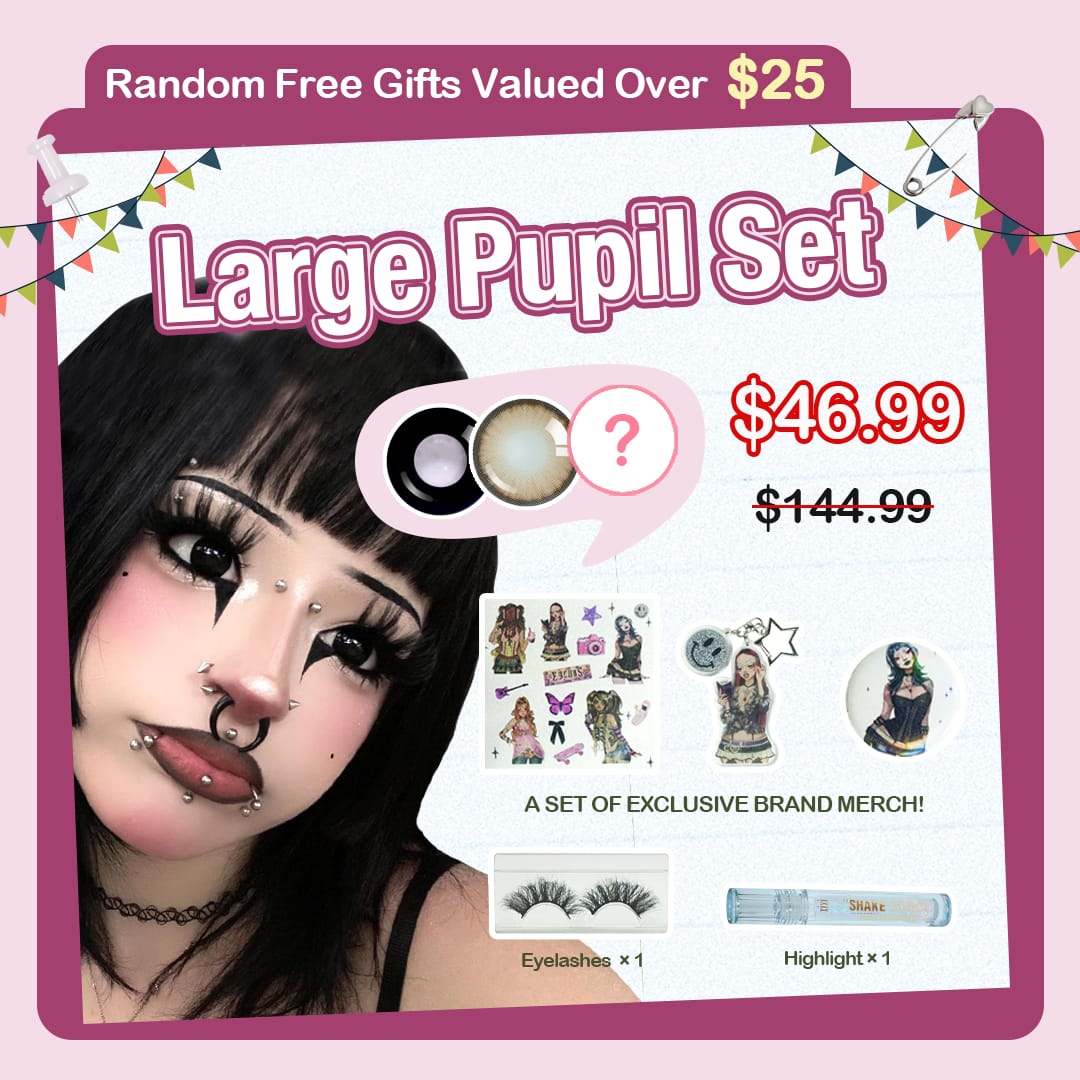 3 Pairs X Large Pupil Set (Customized✨)