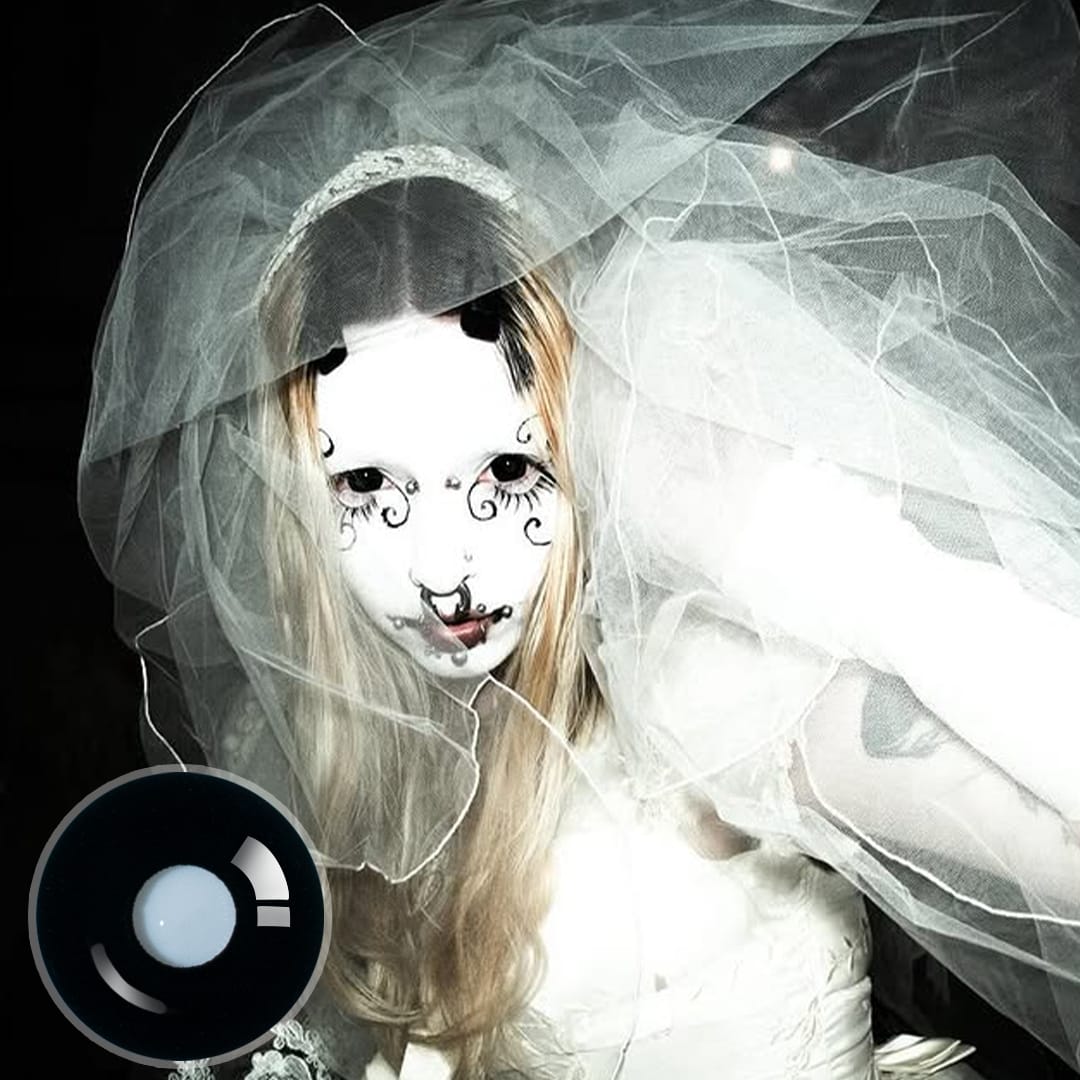 Sullen Doll Eye 17mm Mini Sclera (Halloween) Contact Lenses