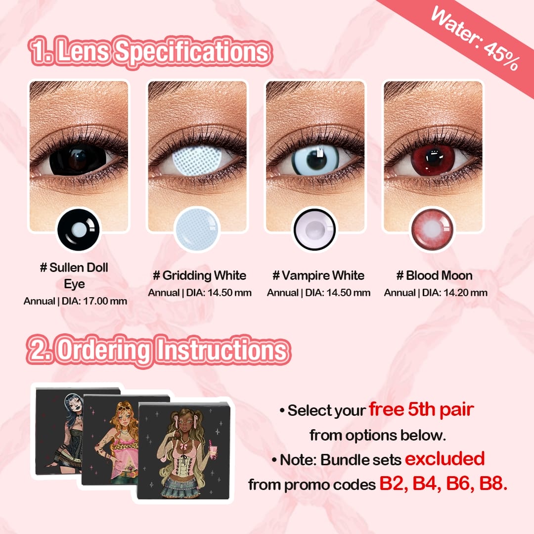 5 pairs X Best Seller Set (Customized✨)