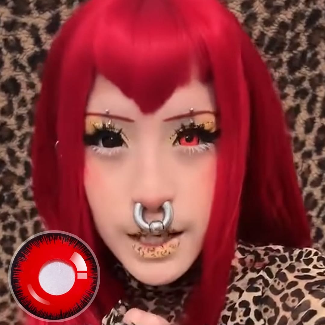 Nightmare Mini Sclera (Halloween) Contact Lenses (17MM)
