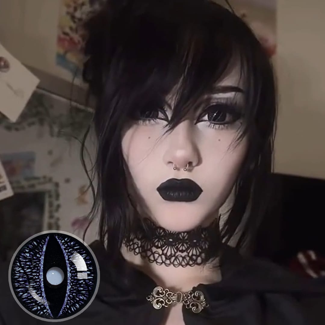 Serpent Doll Eye Mini Sclera (Halloween) Contact Lenses (17MM)