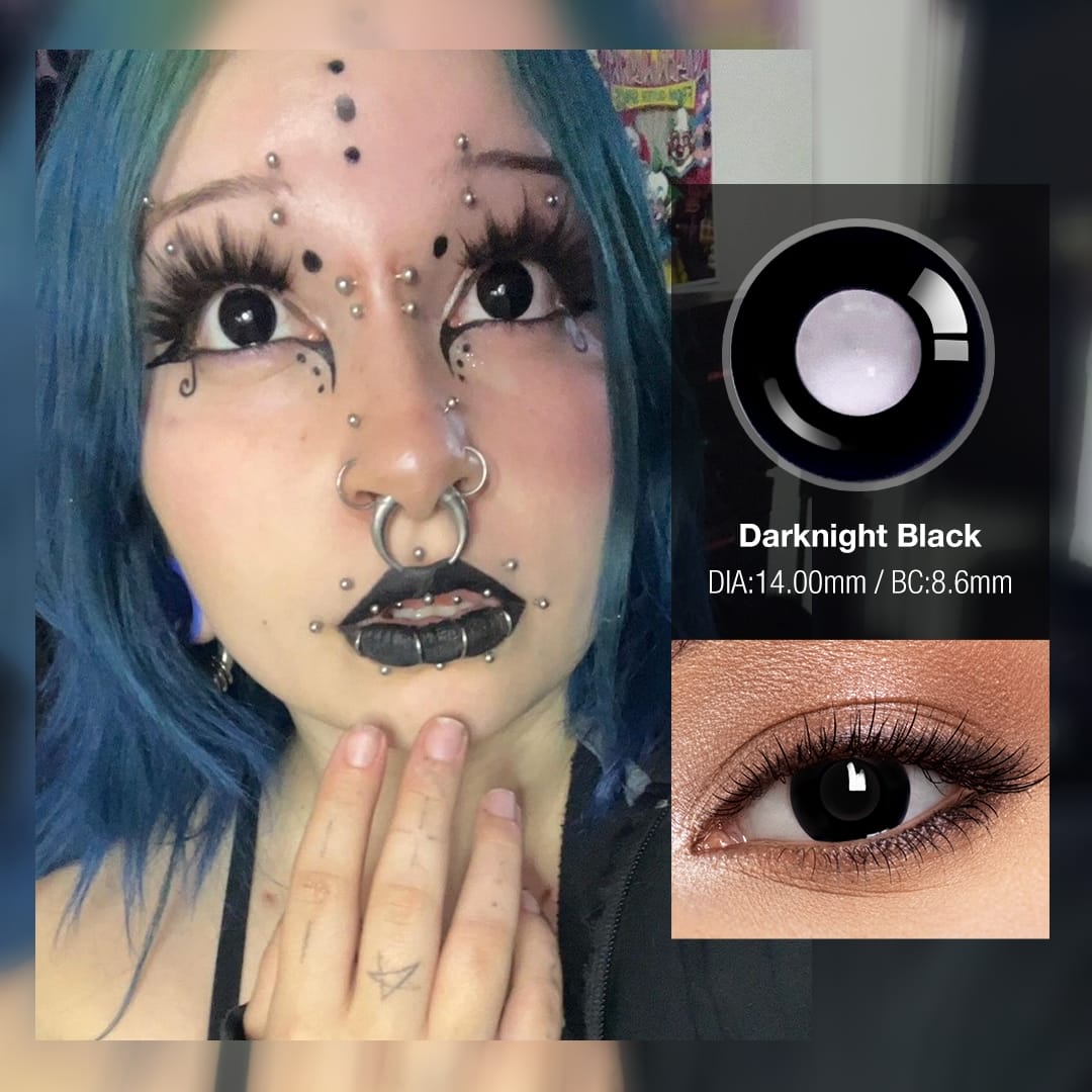 Darknight Black Contact Lenses