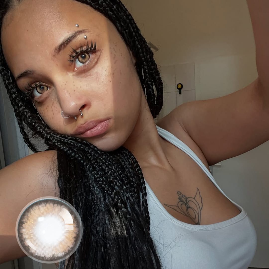 Jayda's Baby Doll Brown Contact Lenses