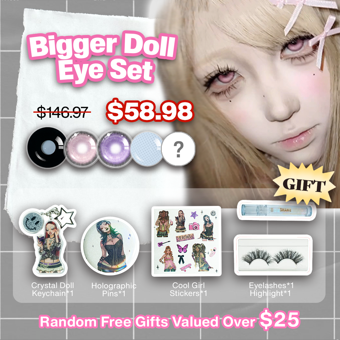 5 Pairs X Bigger Doll Eye Set | Enlarge | 17mm (Customized✨)