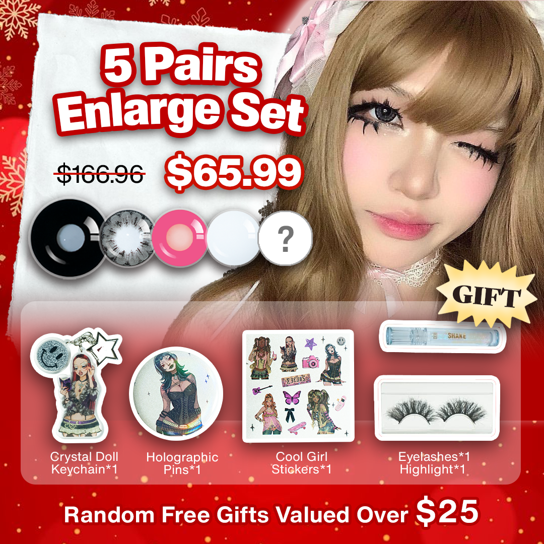 5 Pairs X Enlarge Set | Bigger |17mm (Customized✨)