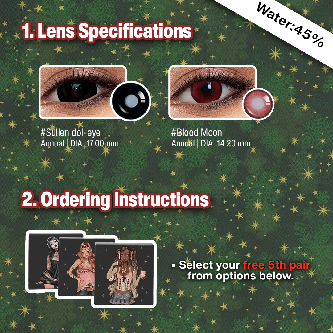 3 Pairs X Christmas Bigger Set (Customized✨)