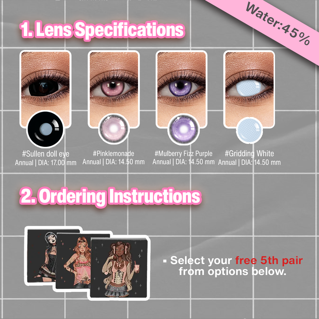 5 Pairs X Bigger Doll Eye Set | Enlarge | 17mm (Customized✨)