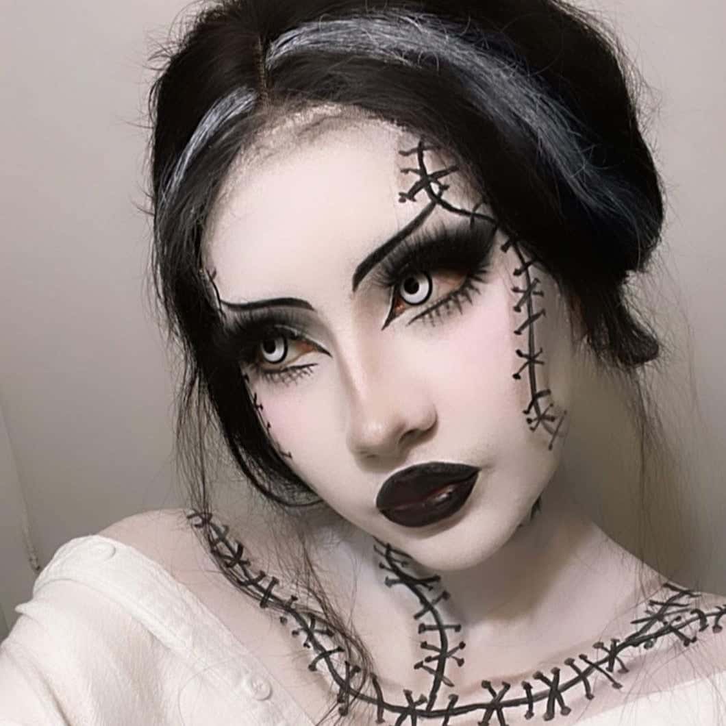 Dracula Vampire White Contact Lenses