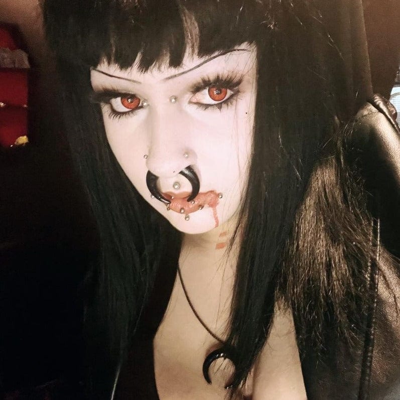 Dangerous Ruby Contact Lenses