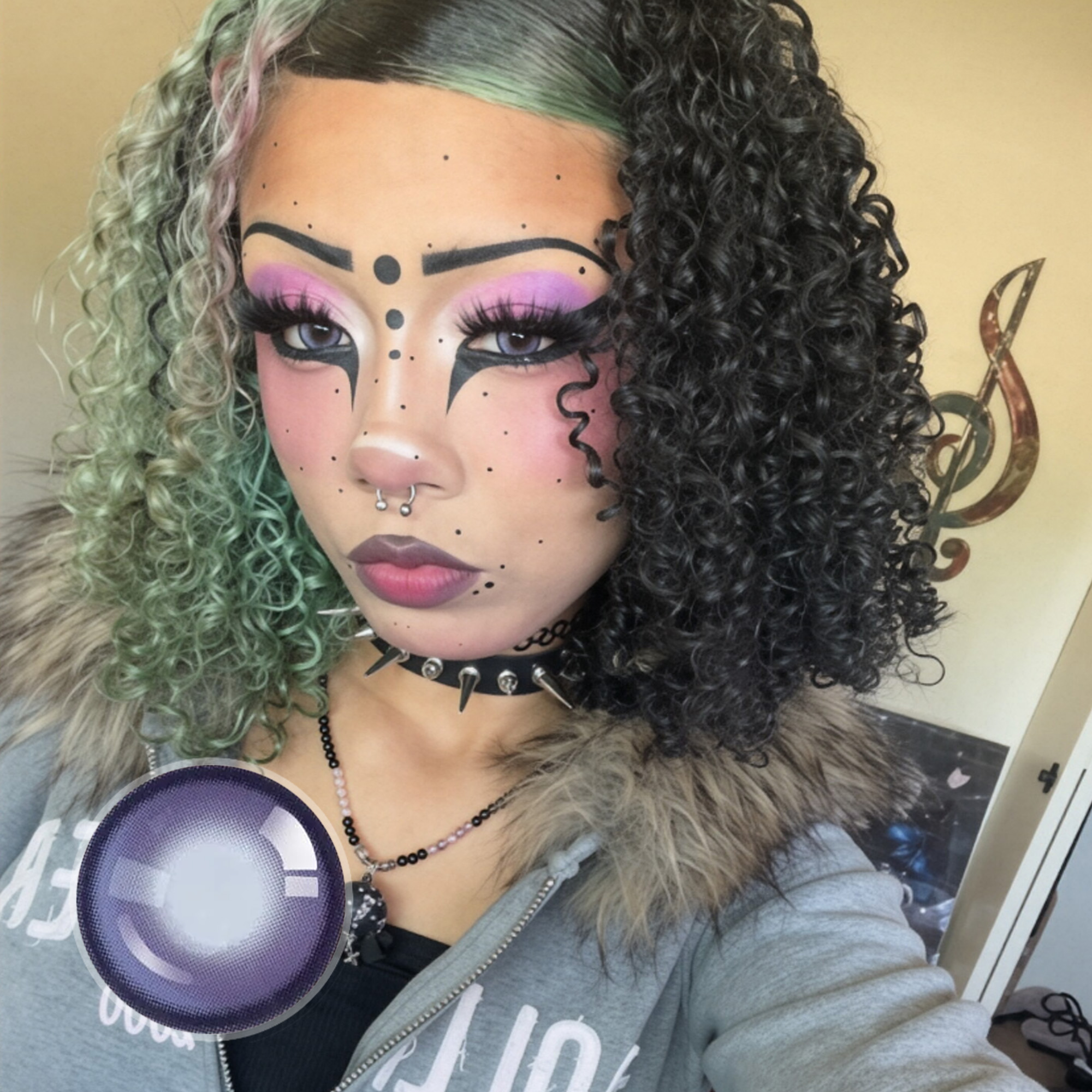cyberdr1gs X Libra | Dolly | Circle | Purple | 1 Year