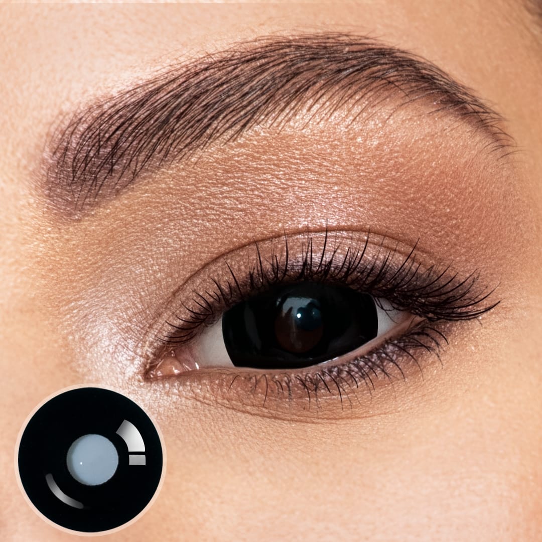 Rana's Sullen Doll Eye 17mm Mini Sclera Contact Lenses(12 months of use)