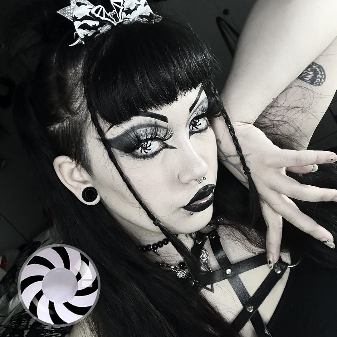 Spiral Contact Lenses