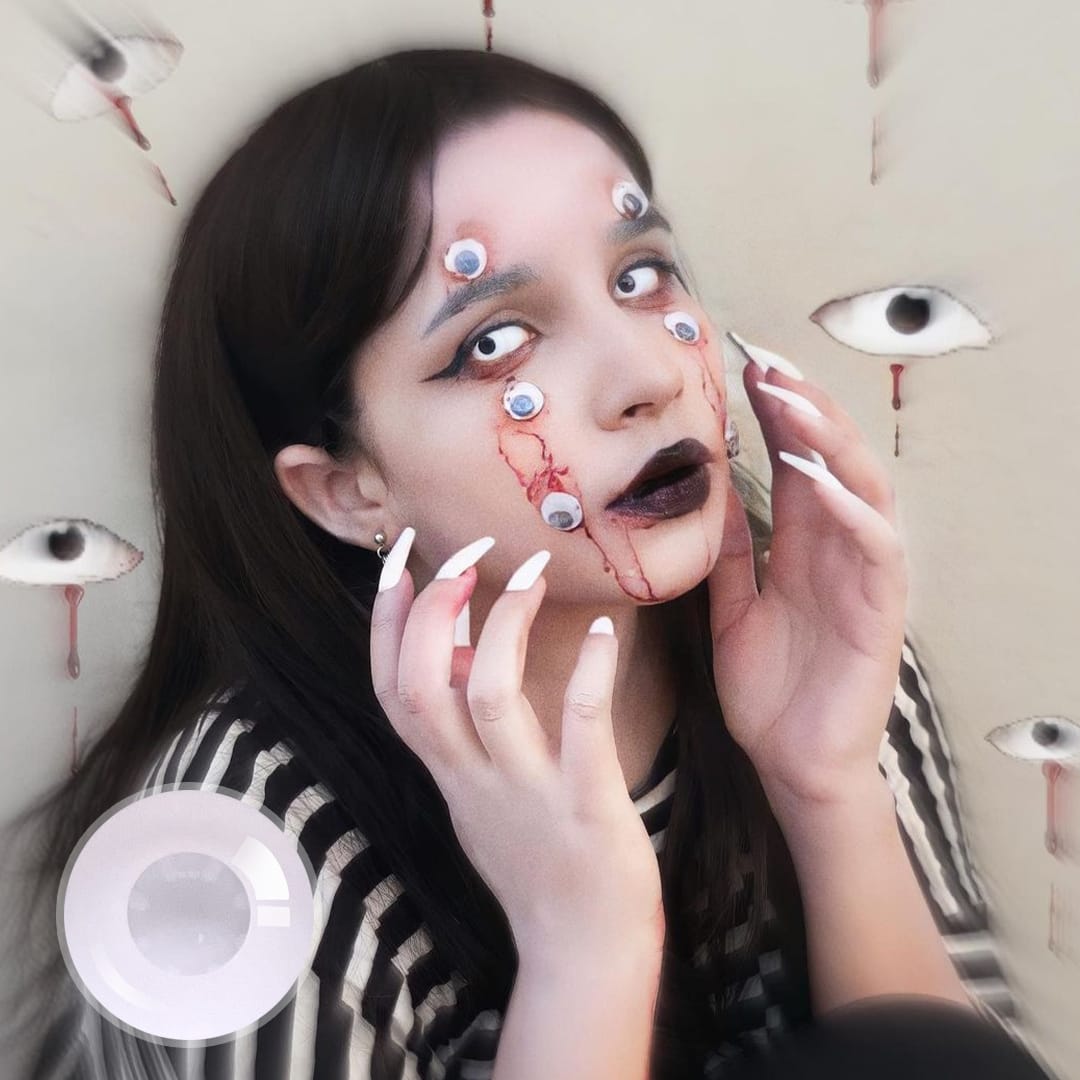 Zombie Curse Colored Contact Lenses