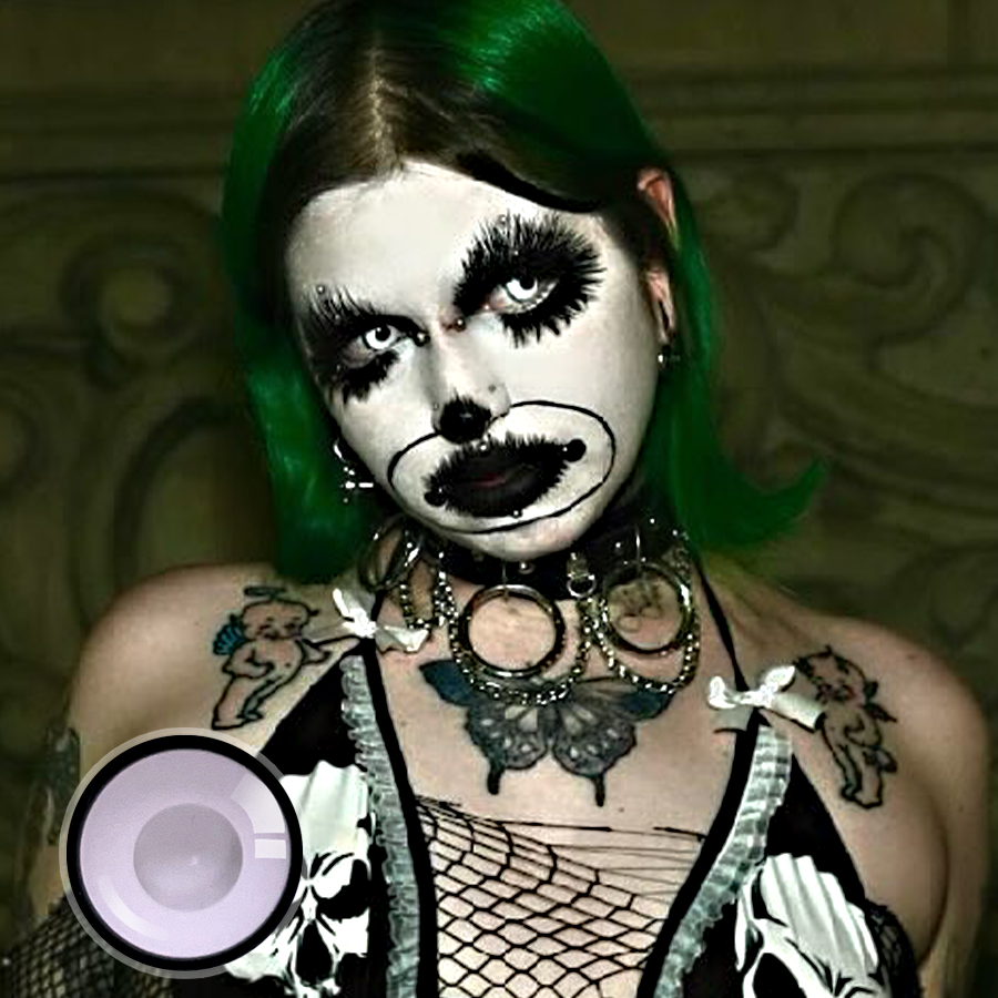 Jada's Vampire White (Halloween) Contact Lenses