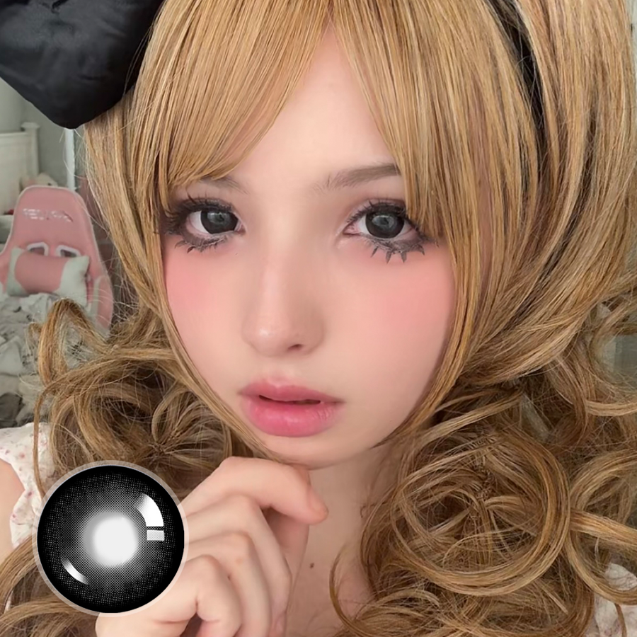lilacsoverroses's Midnight Spell Contact Lenses