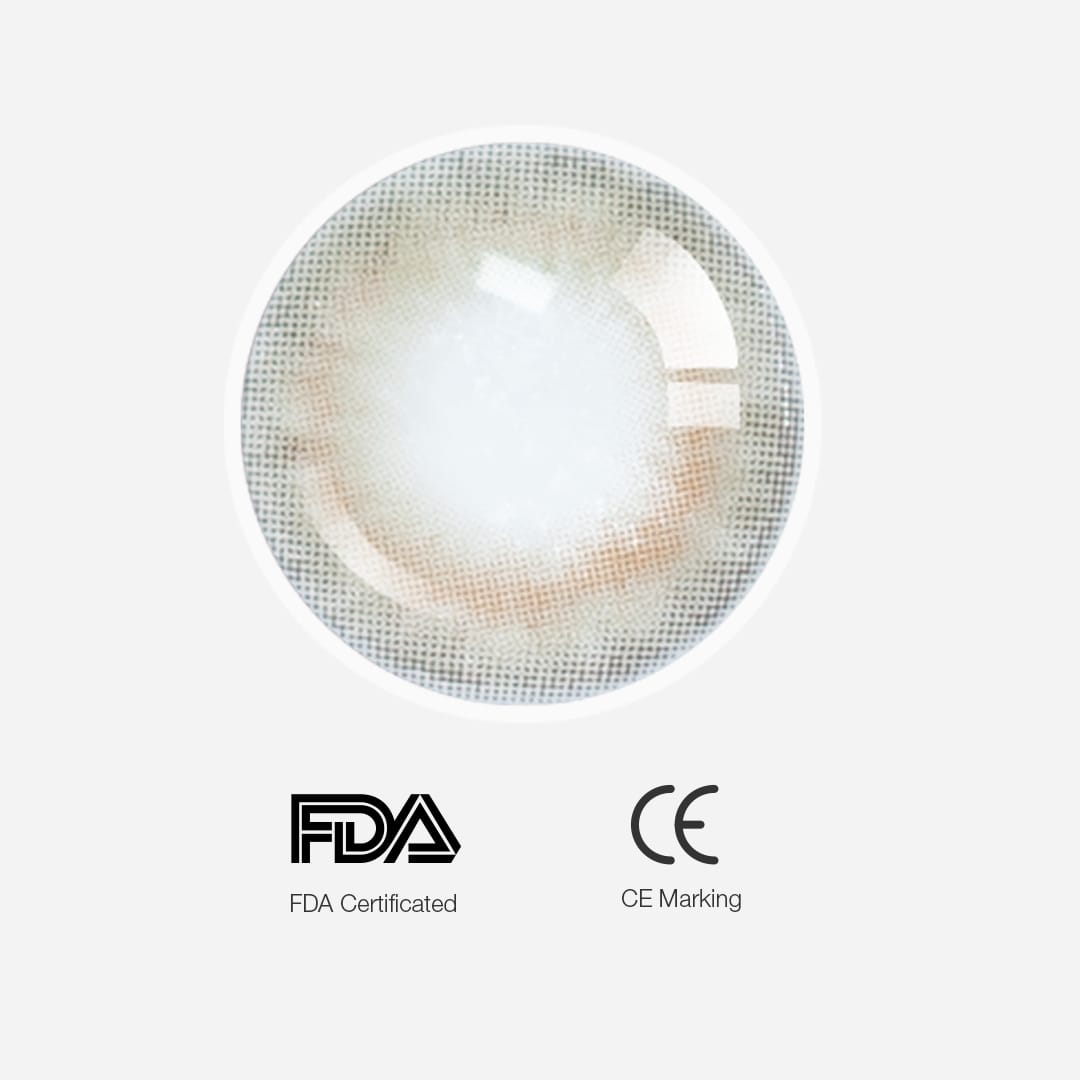 Tender Hazel Contact Lenses