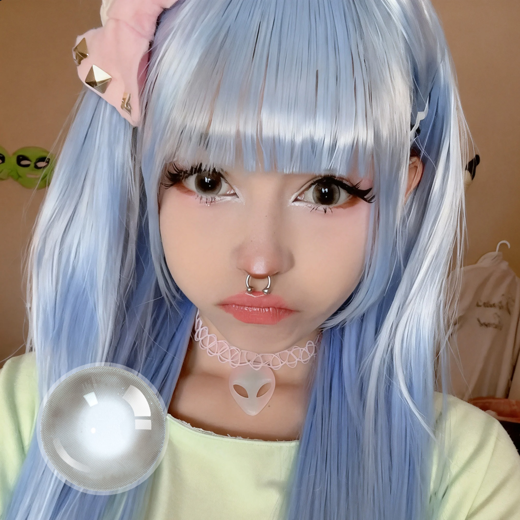 kaiitendo X Portal's Bubble Dream Contact Lenses