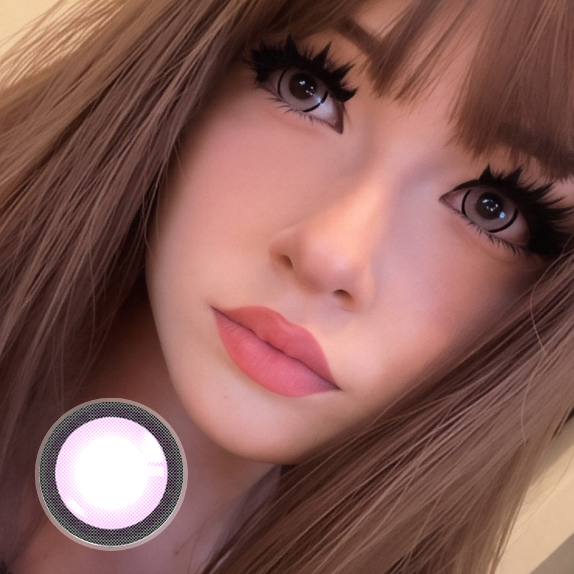 pupbsby X Ribbon Curse Contact Lenses