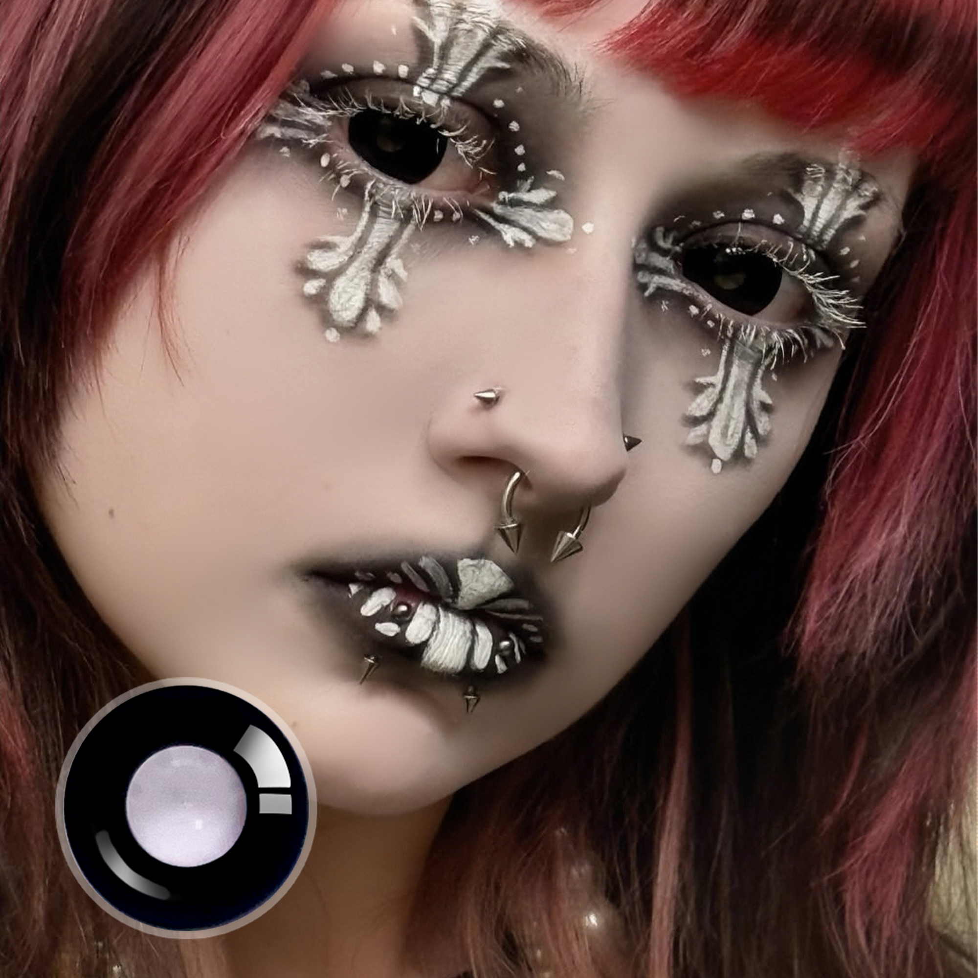 b33tl3.juic3 X Dollie Darknight Black | Bigger Eye | Dolly |14.5mm | 1 Year