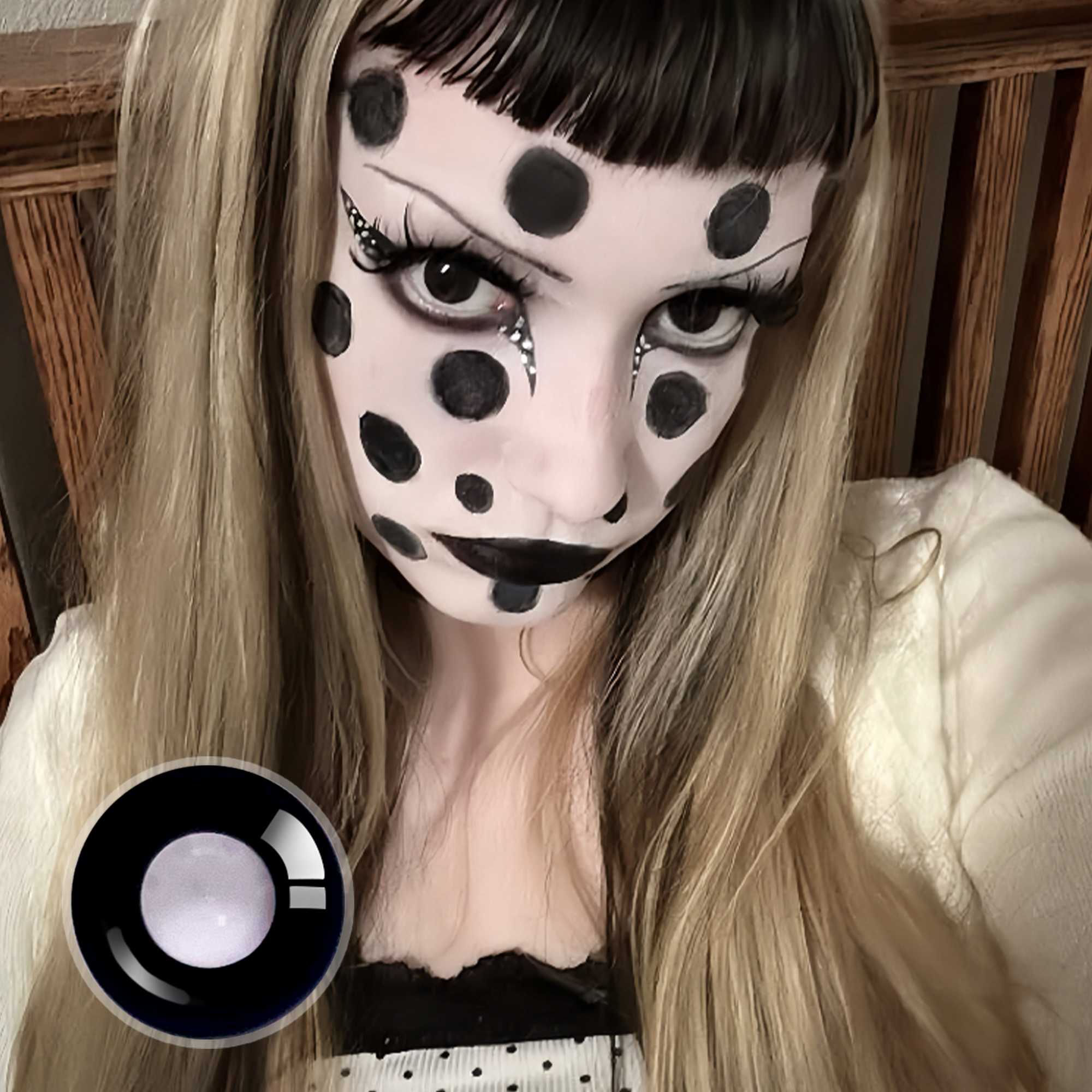 mary.had.a.little.lobotomy X Dollie Darknight Black | Bigger Eye | Dolly |14.5mm | 1 Year