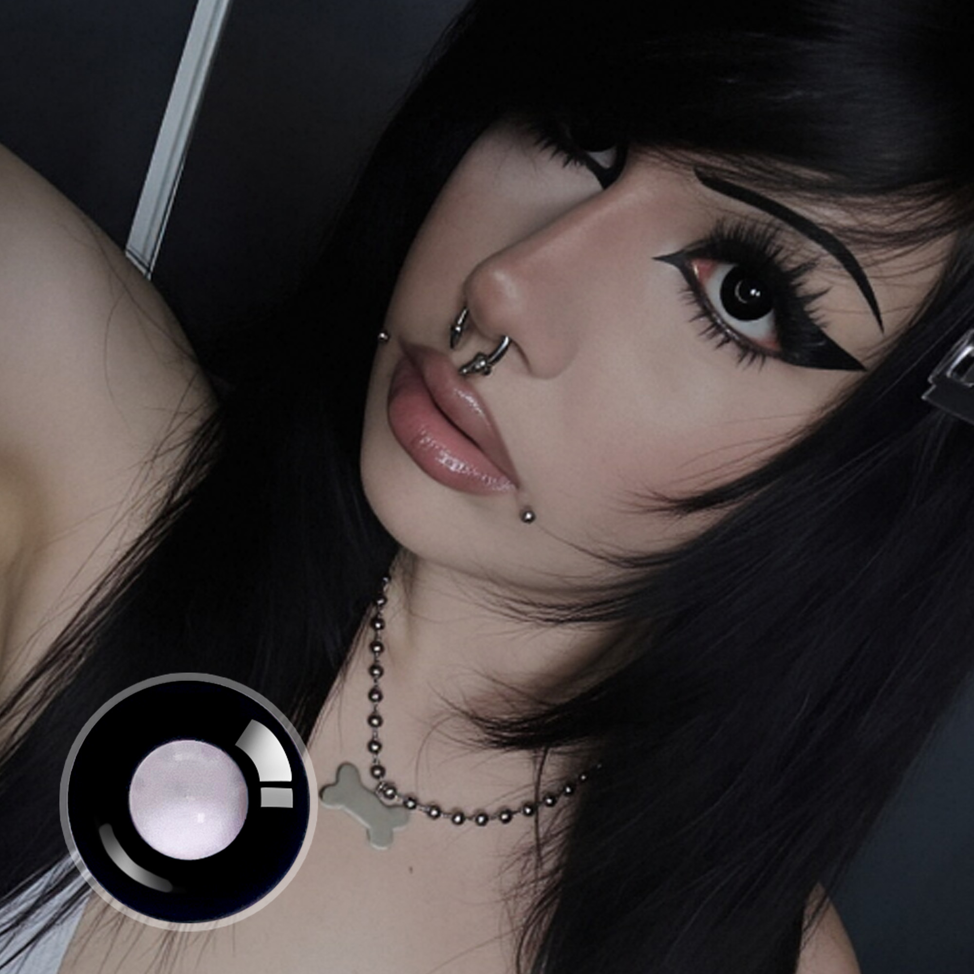 reganrotten X Dollie Darknight Black | Bigger Eye | Dolly |14mm | 1 Year