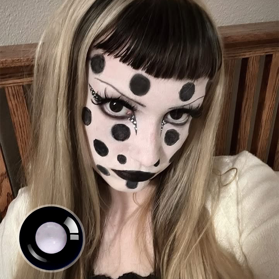 Mary's Darknight Black (Halloween) Contact Lenses