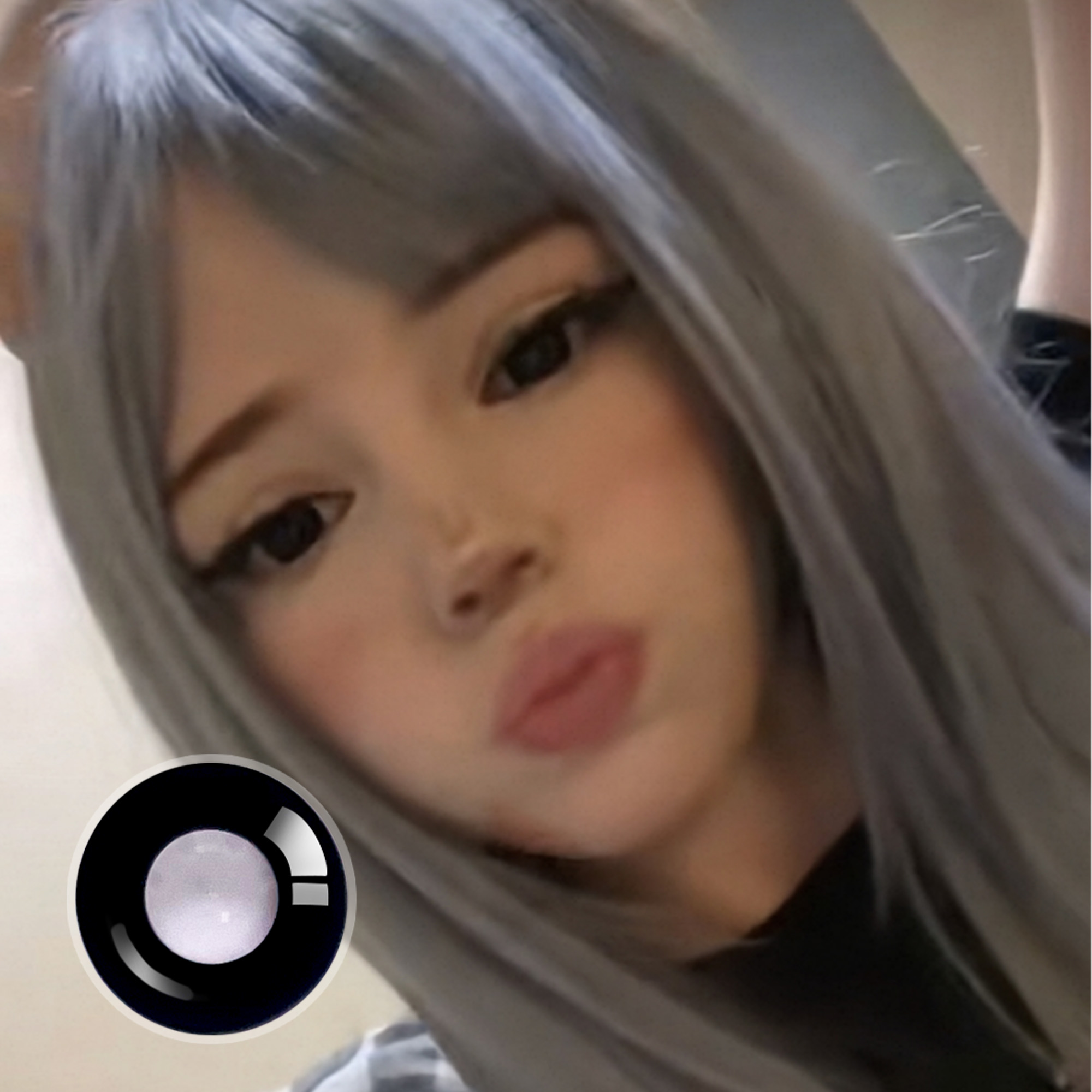 puppyicornn X Dollie Darknight Black | Bigger Eye | Dolly |14mm | 1 Year