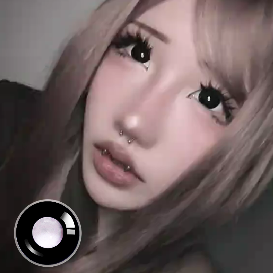 LIVER's Dollie Darknight Black | Bigger Eye | Dolly |14mm | 1 Year