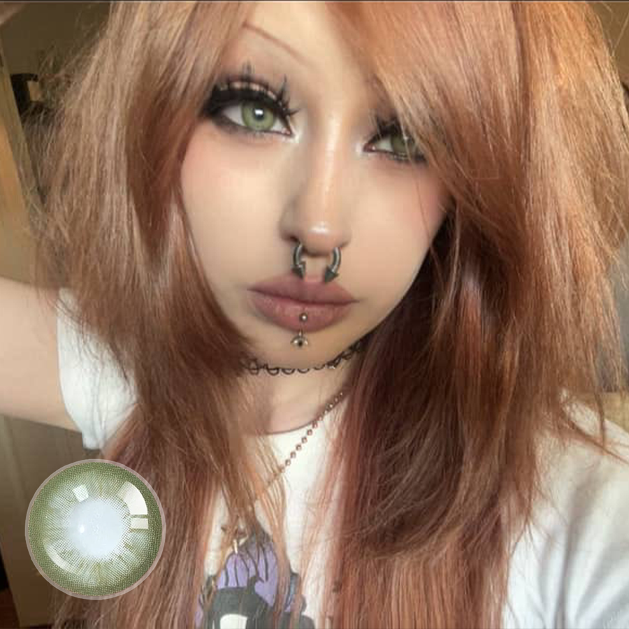 Daiga's Moss Green Contact Lenses