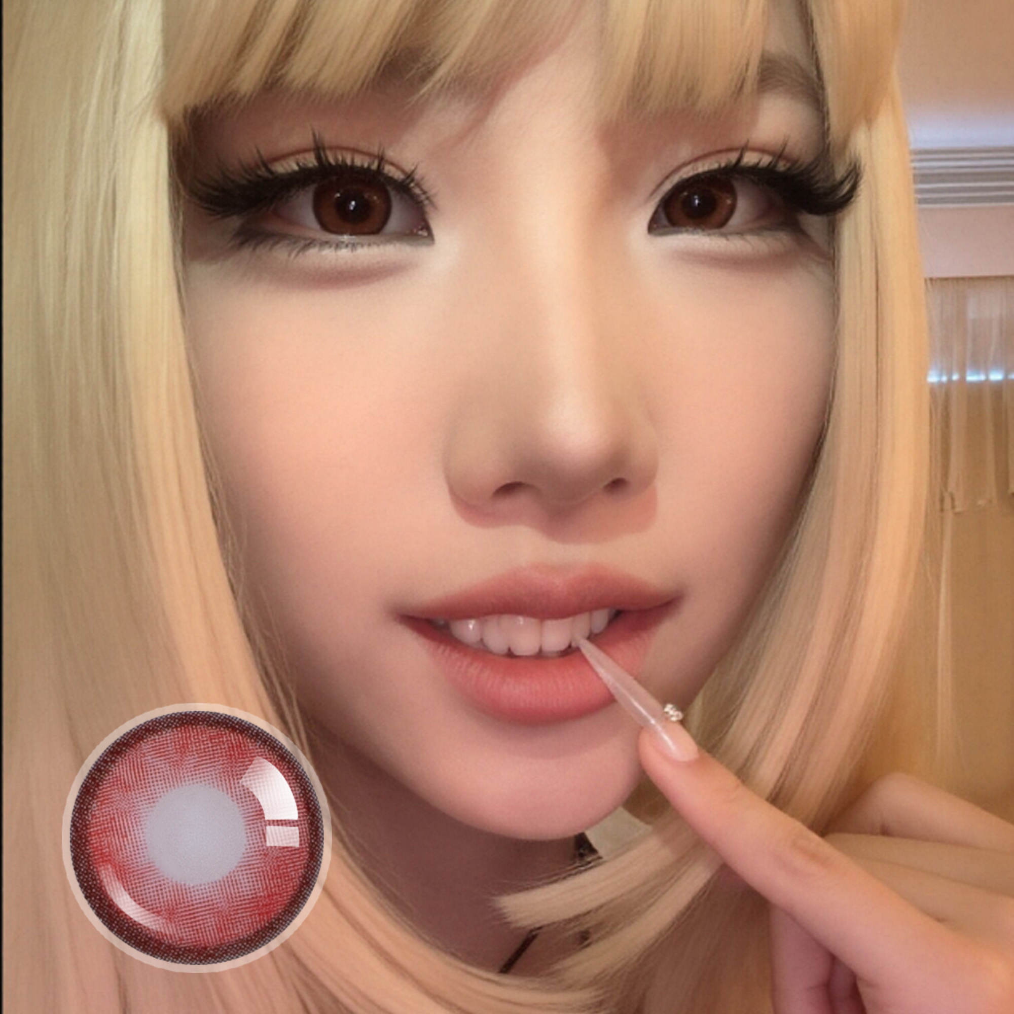 cafitoast X Blood Moon | Cos | Red | 14mm | 1 Year