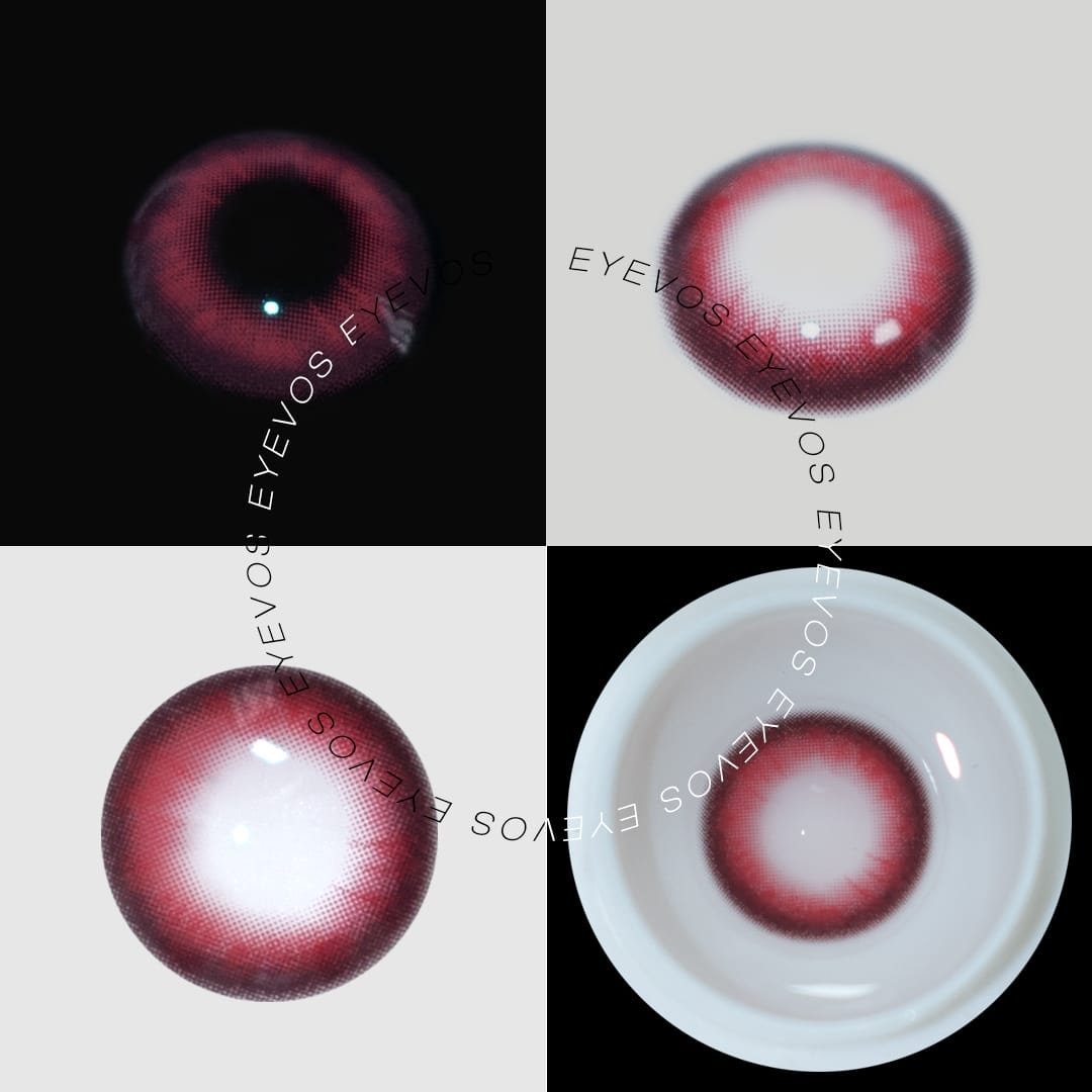 Spicy Red Contact Lenses