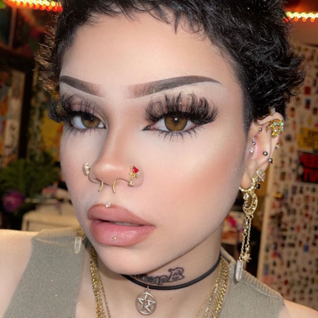 Amber Aura Contact Lenses