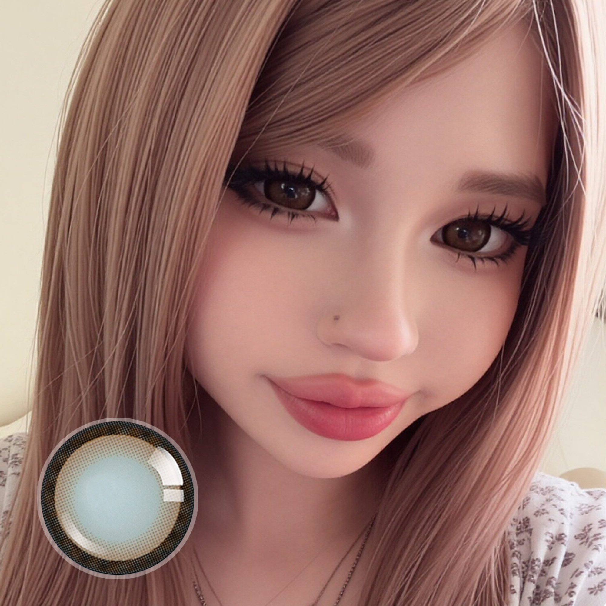 fawn.eternity X Cocoa Charm Contact Lenses(12 months of use)