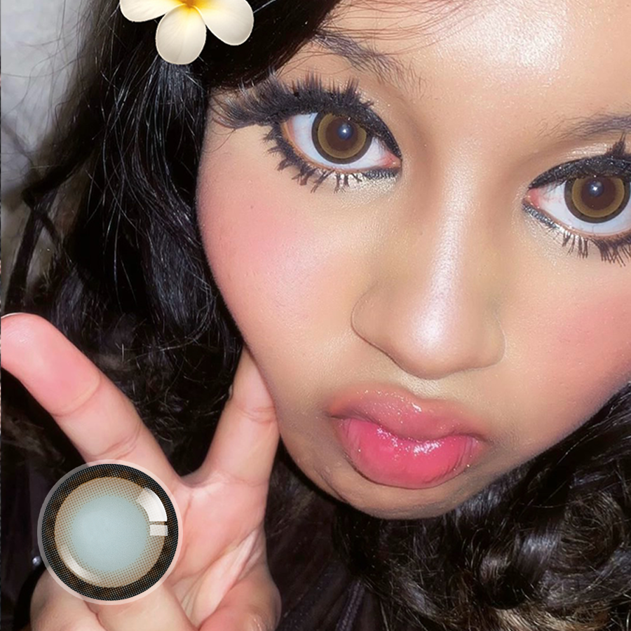 Mia's Cocoa Charm Contact Lenses(12 months of use)