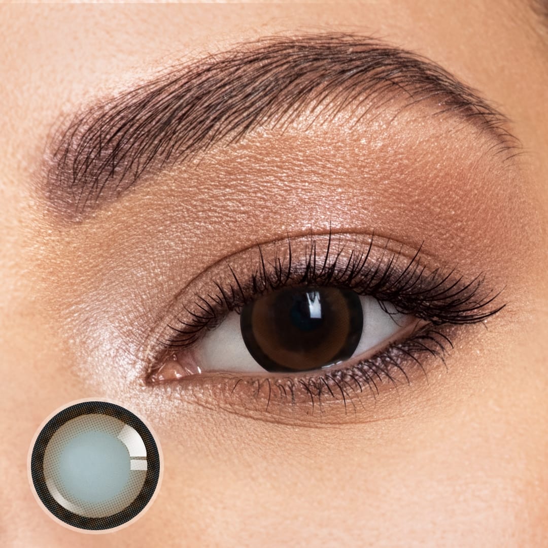 Cocoa Charm Contact Lenses(12 months of use)
