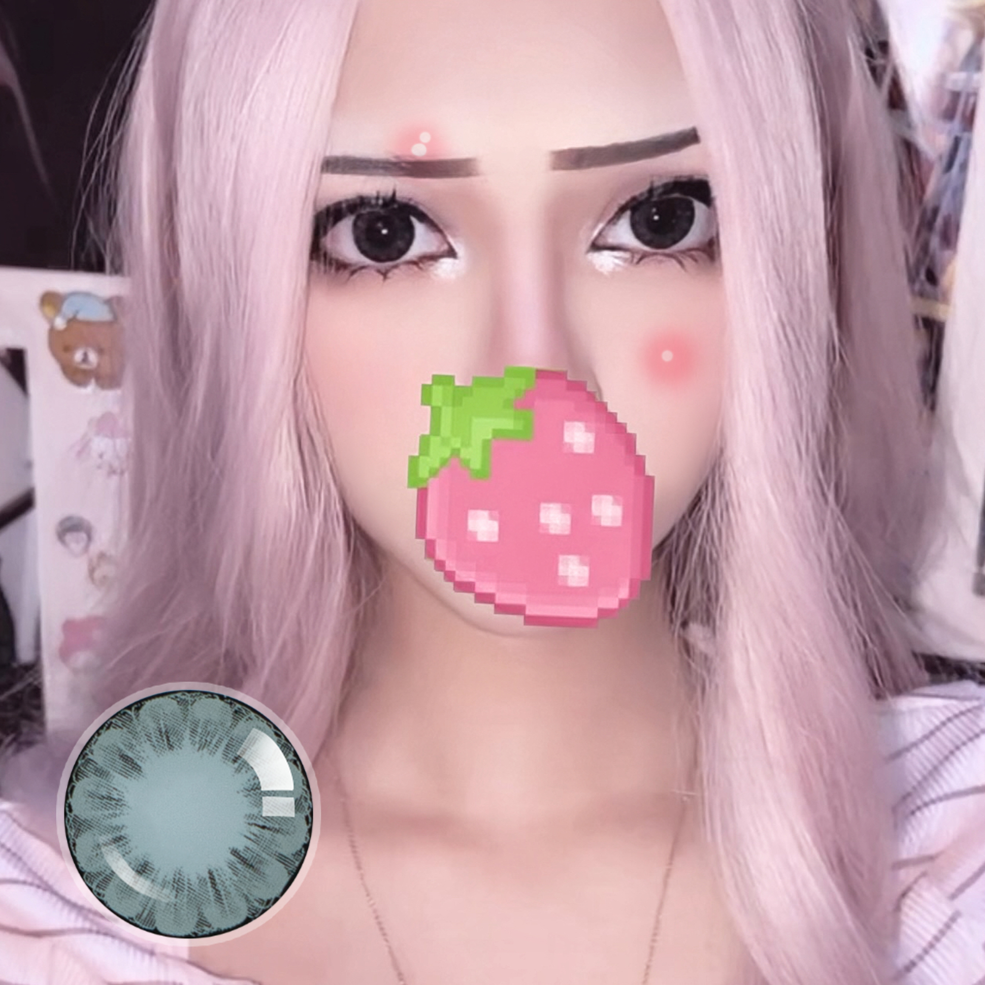 fayylush X Grey Dahlia | Enlarge | 14.5mm | 1 Year