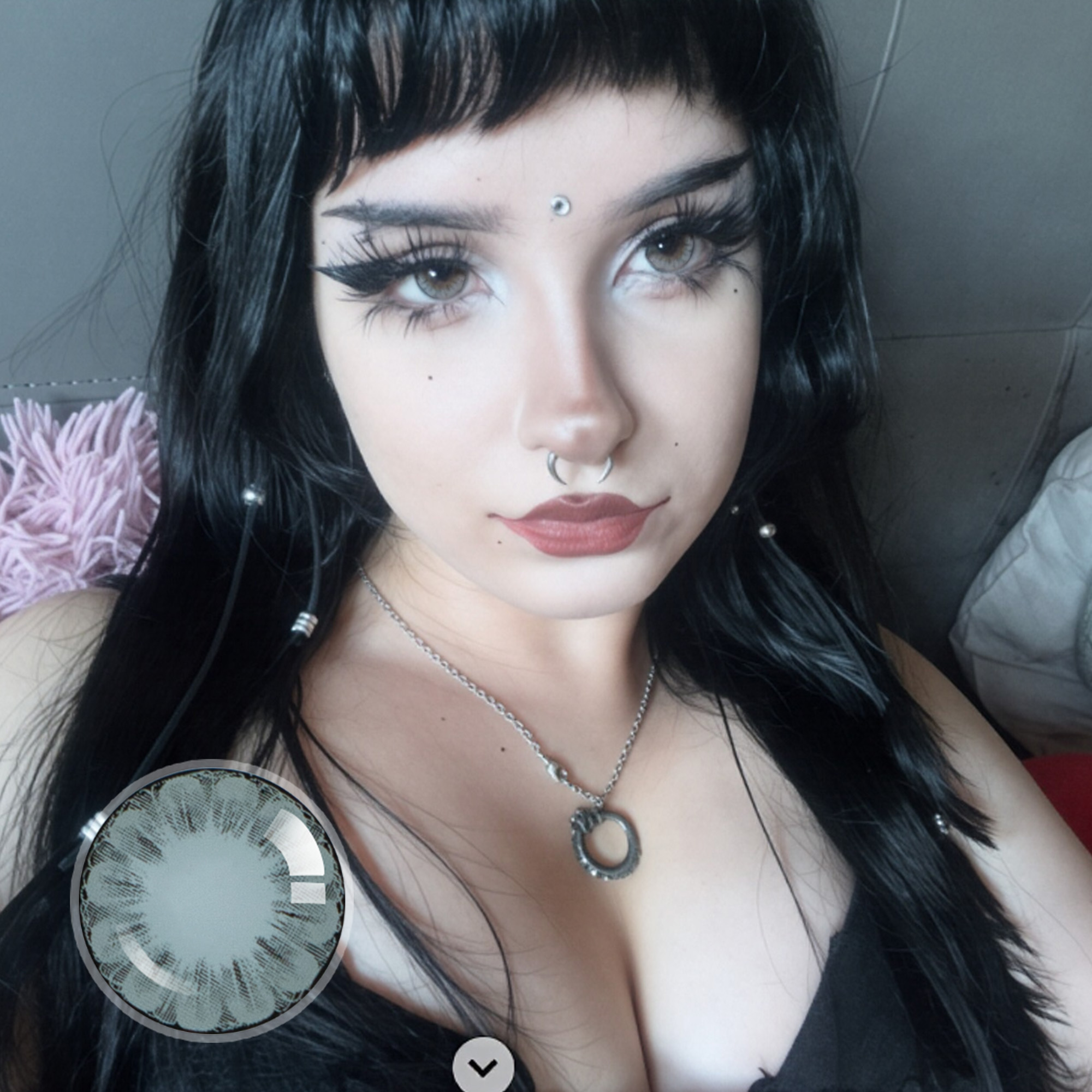 clownbvbie X Grey Dahlia | Enlarge | 14.5mm | 1 Year