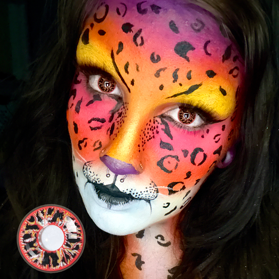 Jade's Lava Ring (Halloween) Contact Lenses