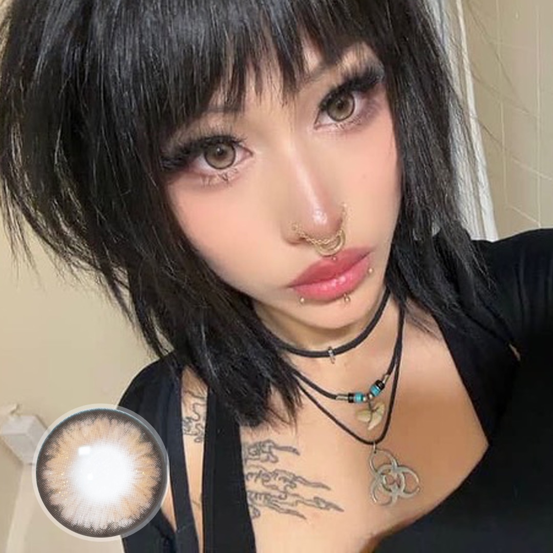 Imnotafed's Baby Doll Brown Contact Lenses